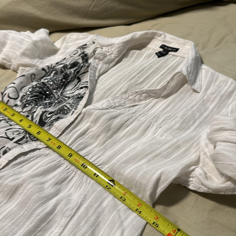 White button down shirt - Picture 10 of 12